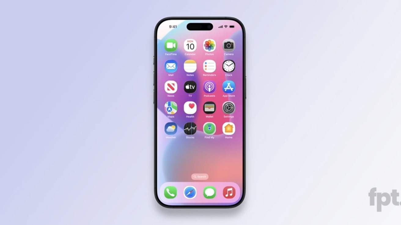 Giao diện mới iOS 19 thay đổi cực gắt, hiệu ứng bóng bẩy mê ly, ra mắt phải cập nhật ngay và luôn! 