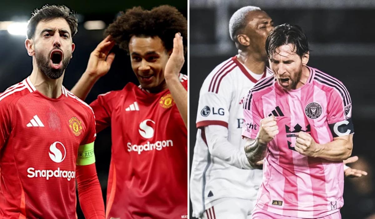 Kết quả bóng đá hôm nay: Messi đi vào lịch sử Inter Miami; Man United đại thắng ở Europa League?