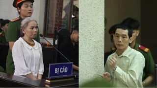 Các bị cáo trong vụ sát hại nữ sinh giao gà đánh nhau giữa phiên tòa