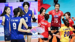 Lịch thi đấu bán kết bóng chuyền nữ ASIAD 2023: Bóng chuyền nữ Việt Nam chạm trán đội hạng 9 thế giới